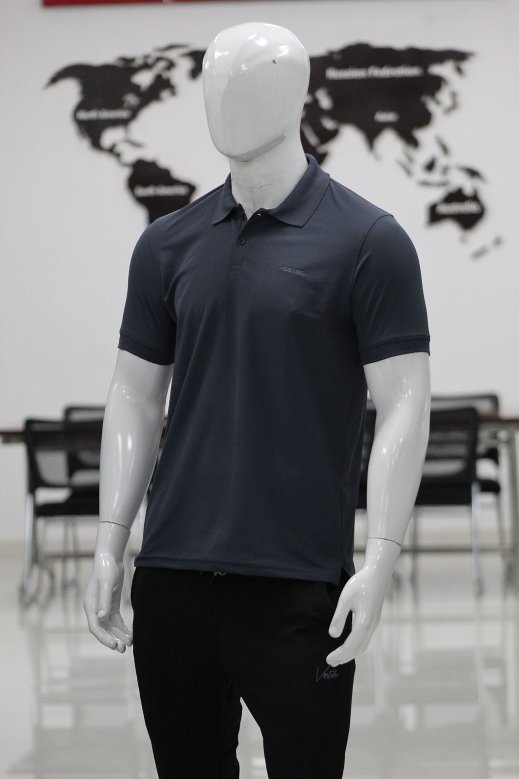 Vestido Mens Half Sleeve Polo T-Shirt