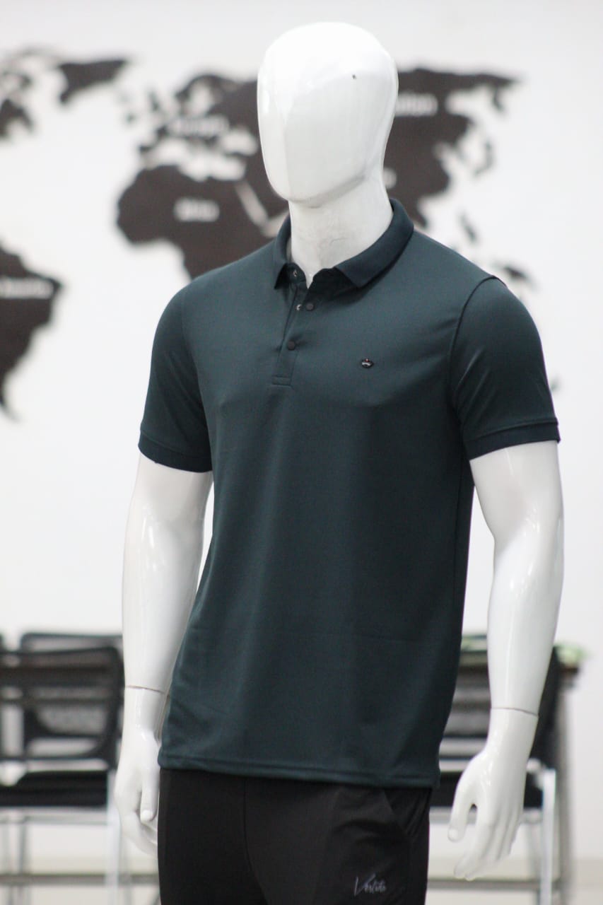 Men’s Half Sleeve Polo T-Shirt | Premium Imported Fabric | Classic Solid Colors
