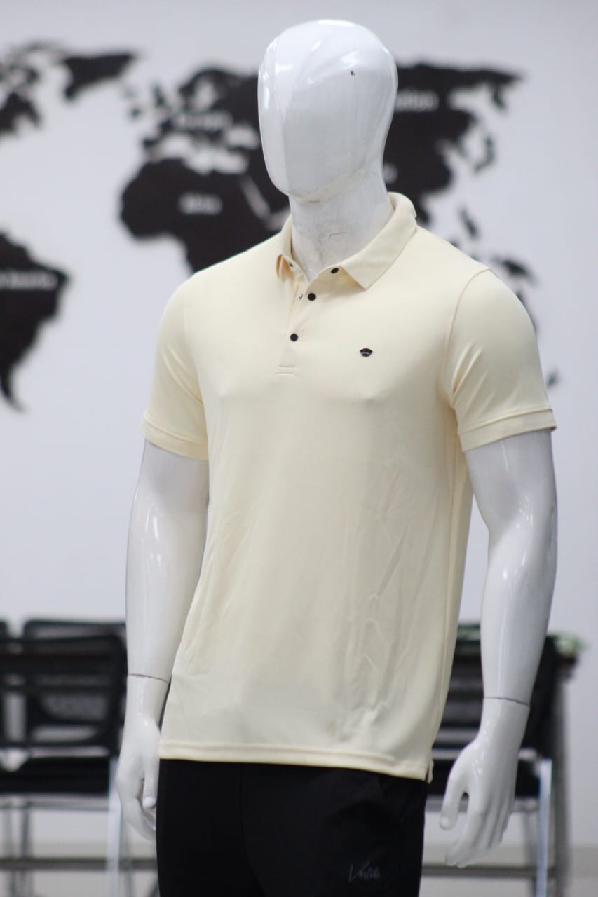 Men’s Half Sleeve Polo T-Shirt | Premium Imported Fabric | Classic Solid Colors