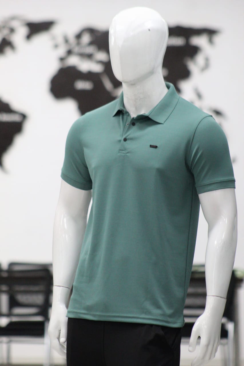 Men’s Half Sleeve Polo T-Shirt | Premium Imported Fabric | Classic Solid Colors