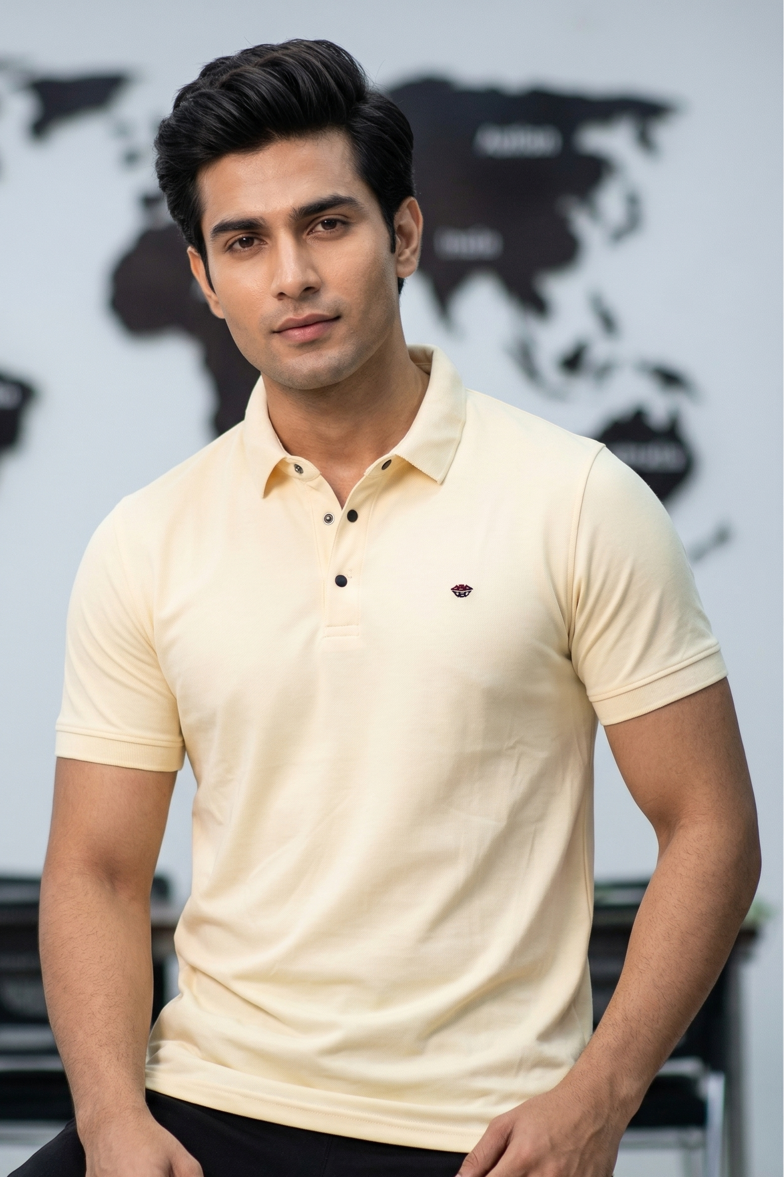 Men’s Half Sleeve Polo T-Shirt | Premium Imported Fabric | Classic Solid Colors