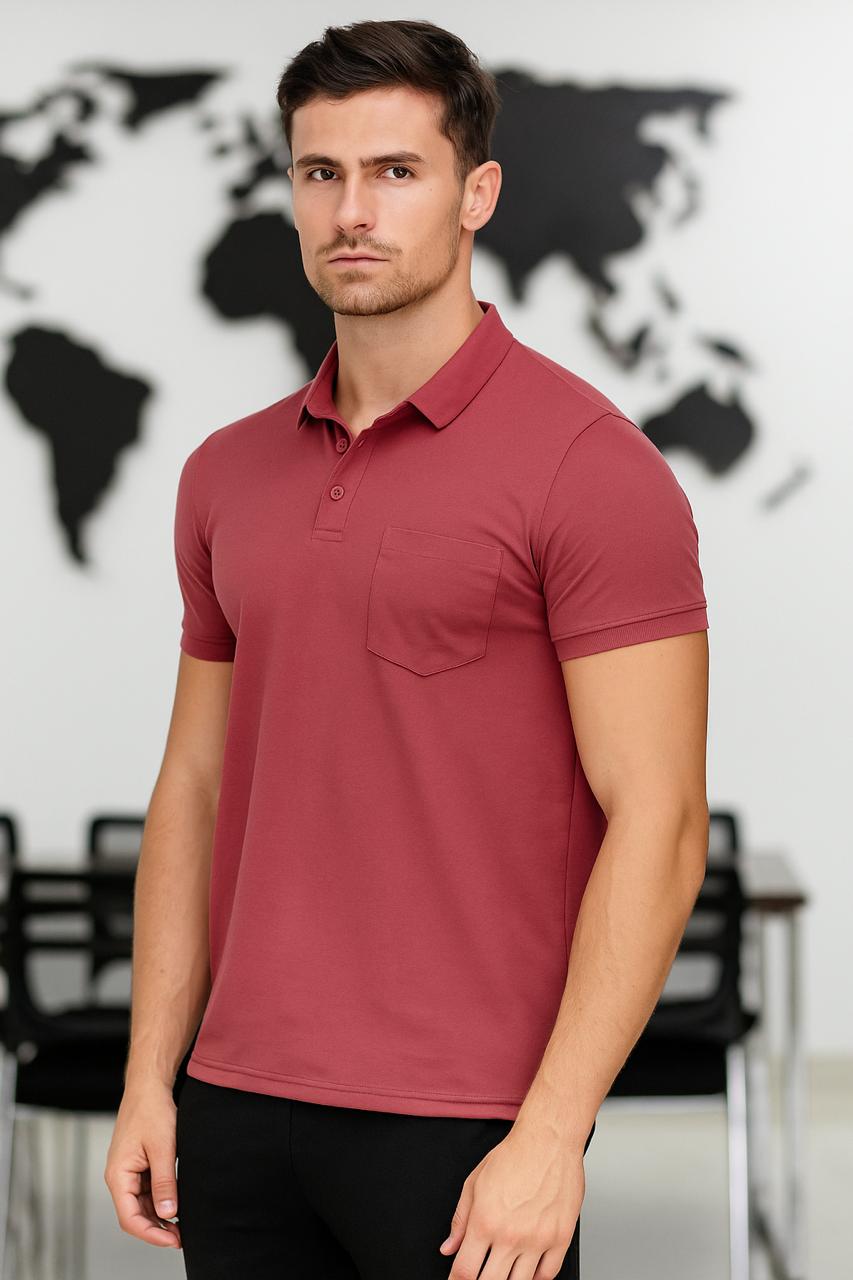 Vestido Mens Half Sleeve Casual Polo T-Shirt