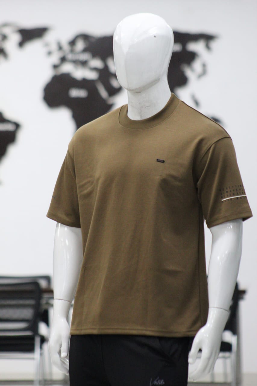 Men’s Oversized Round Neck T-Shirt | Premium Imported Fabric | Modern Streetwear Fit