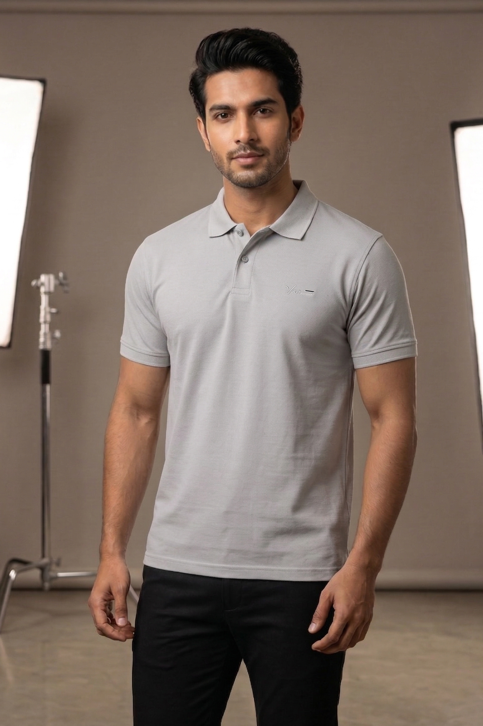 Vestido Mens Half Sleeve Polo T-Shirt