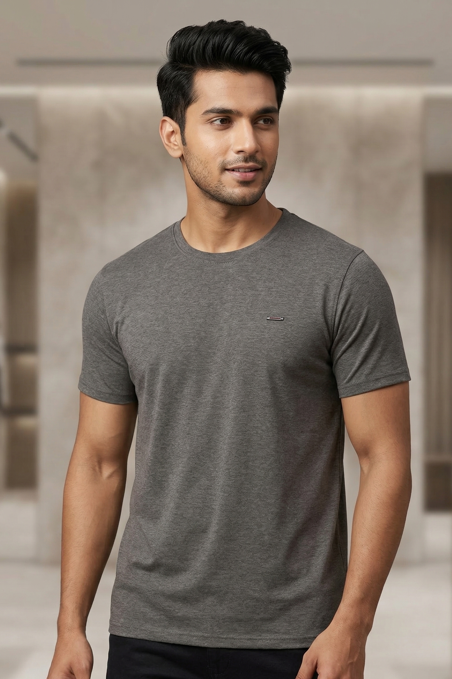 Vestido Men’s Softy Round Neck Half Sleeve T-Shirt | Solid Casual Wear