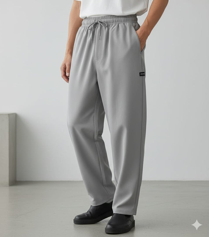 Men’s Korean Fit Baggy Track Pants | Loose Fit | Everyday Comfort