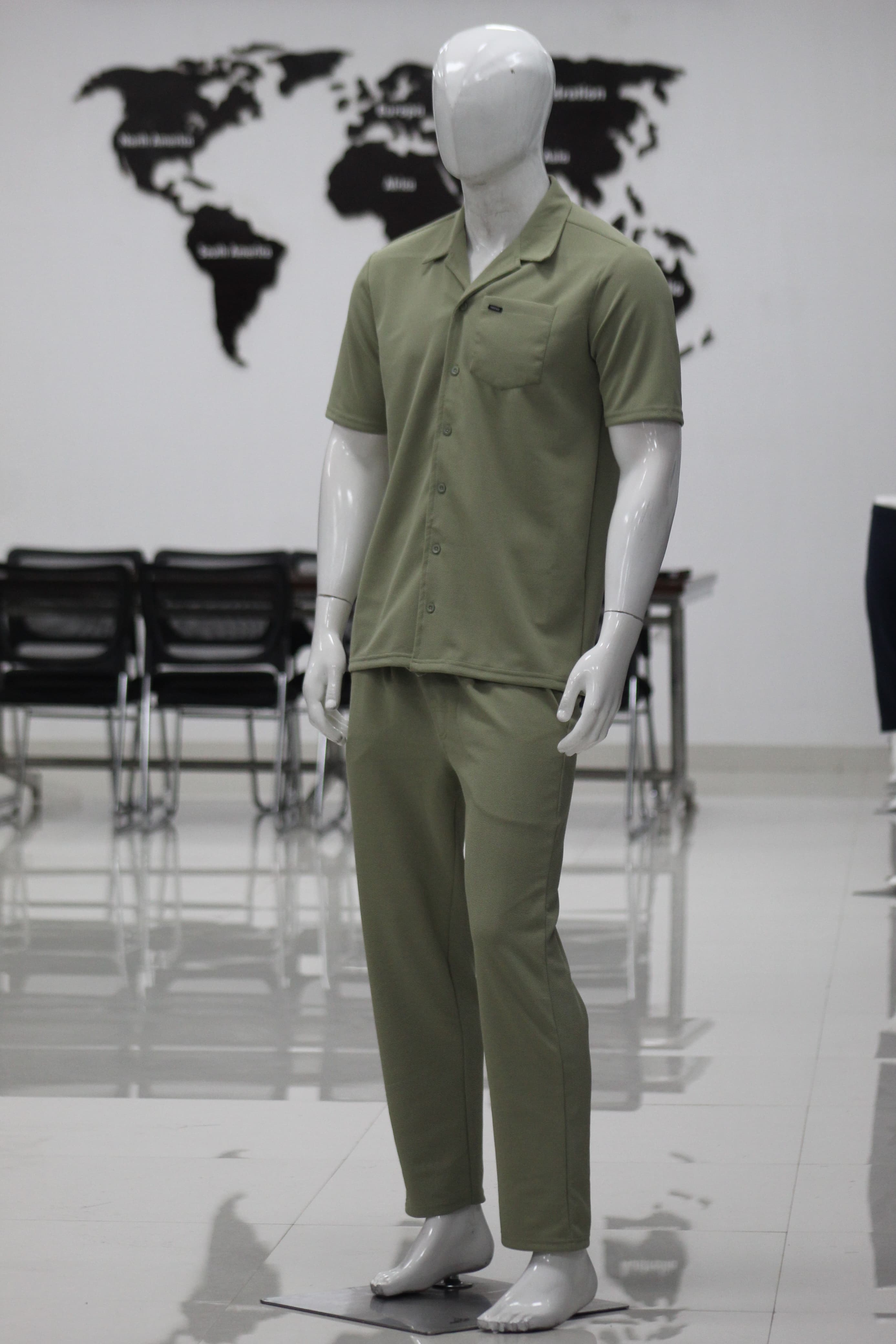 Men’s Shirt & Track Pants Co-Ord Set | Cotton Fabric | Modern Relaxed Fit