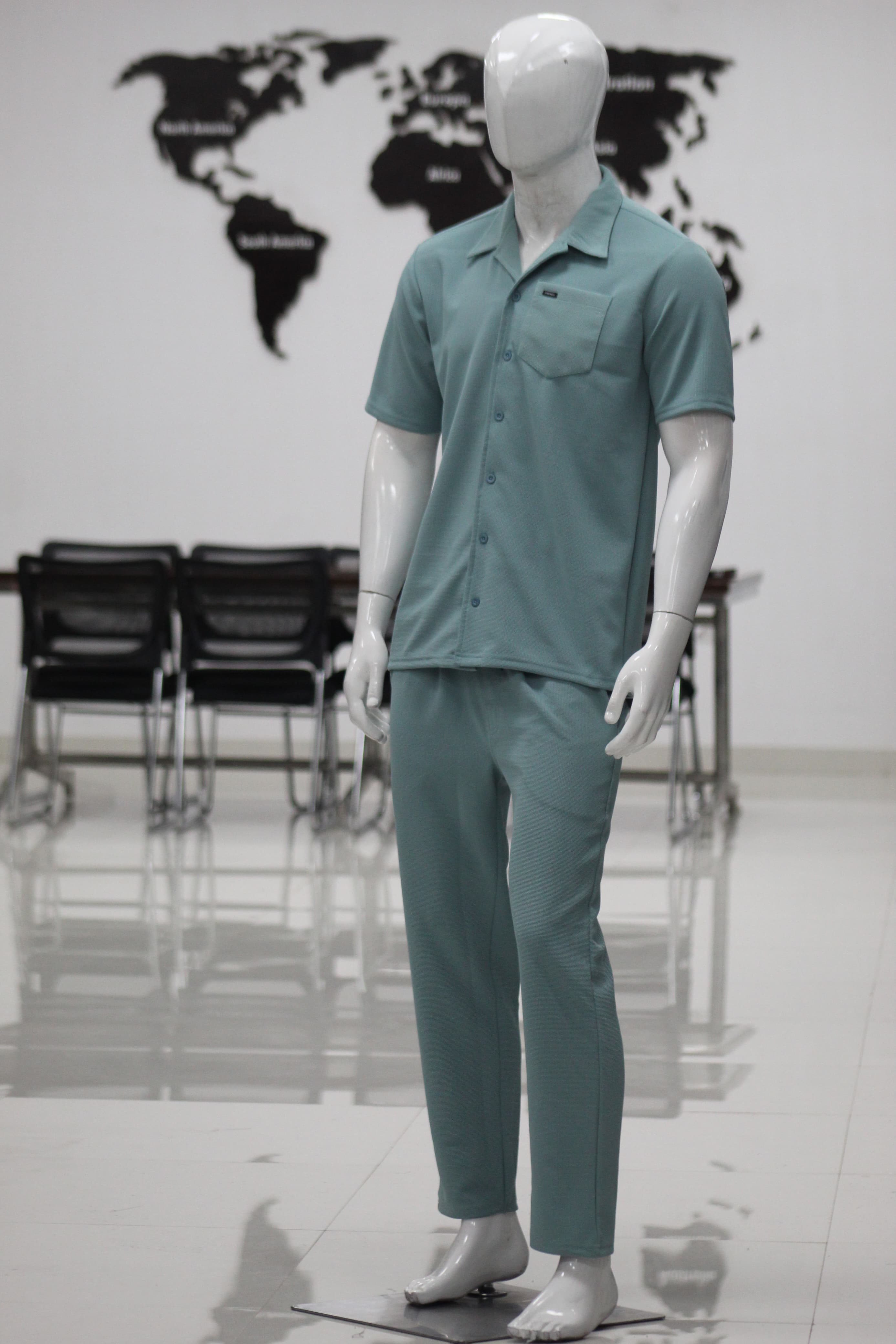 Men’s Shirt & Track Pants Co-Ord Set | Cotton Fabric | Modern Relaxed Fit